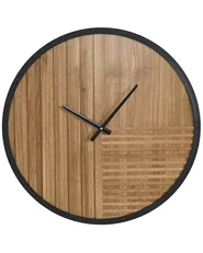 Wall Clock DURTAL 60 cm Brown_1146657