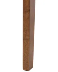 Set of 2 Dining Chairs HOUSTON Wood Brown_1124126