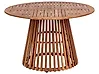 Garden Dining Table AGELLO 120 cm 120 cm Acacia Wood Brown