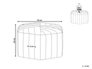 Rahi MURIETTA Sametti Luonnonvalkoinen_860653