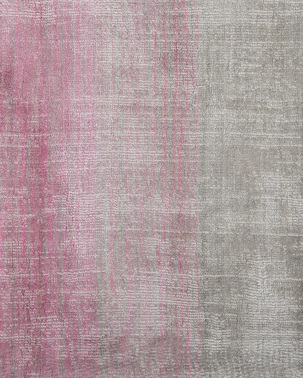 Rug ERCIS Pink 140 x 200 cm Viscose_710154