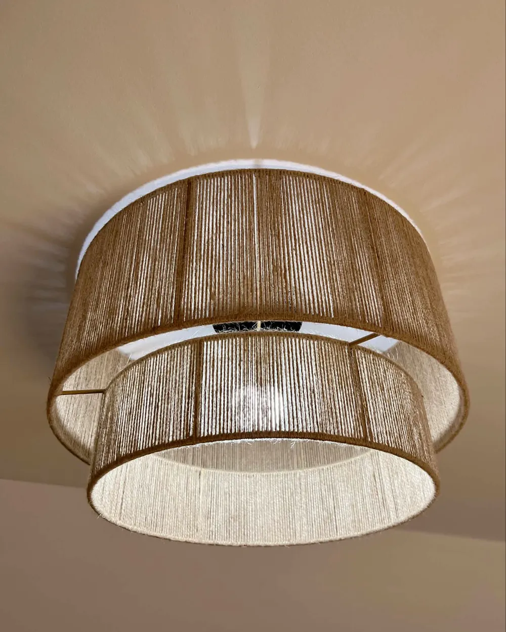 Ceiling Lamp DORING Jute Natural_1160272