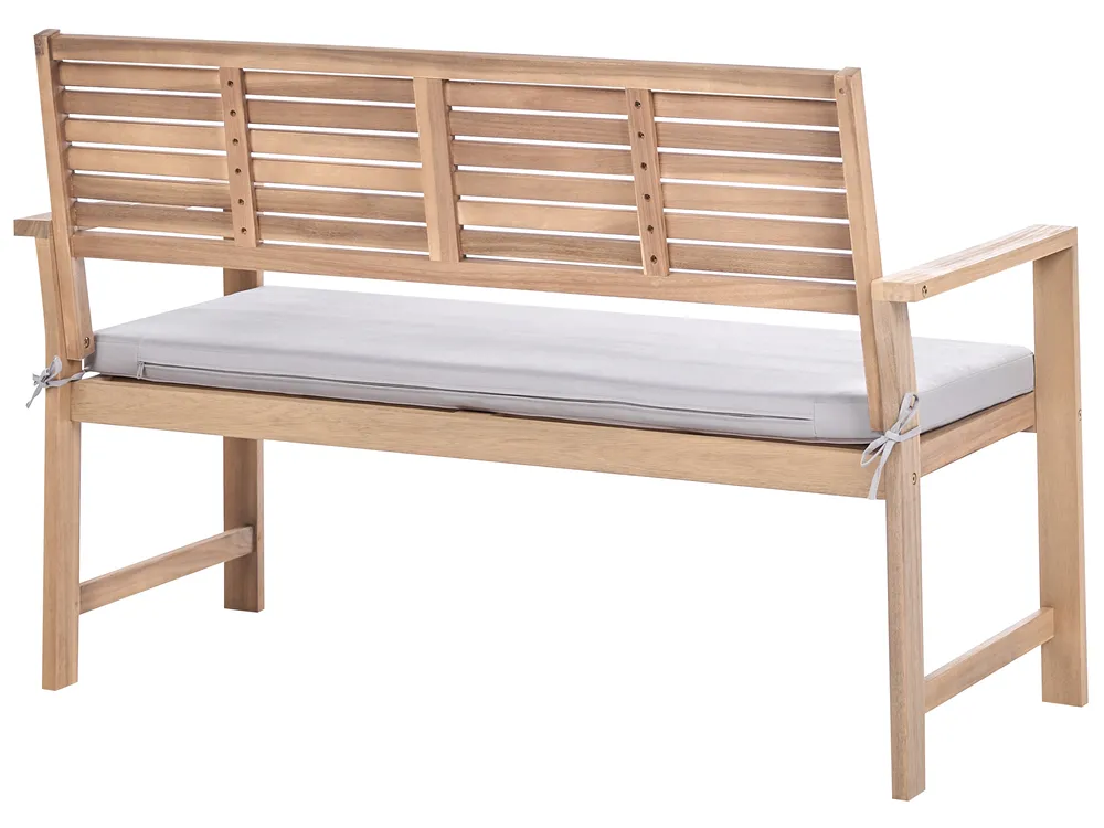 Garden Lounge Set with Table 4 Seater FIAMES Certified Acacia Wood Grey_1049534