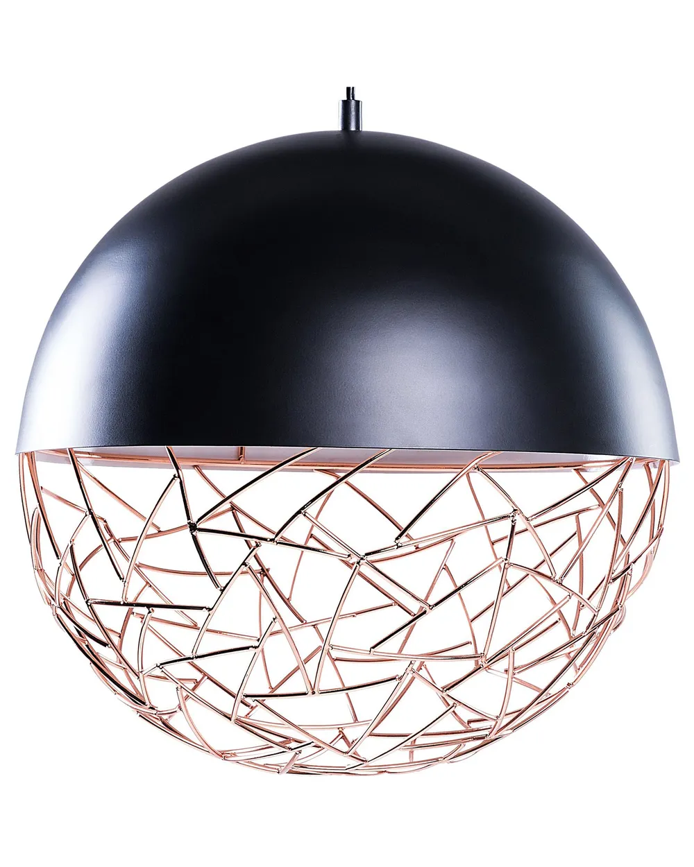 Pendant Lamp PADMA Metal Black