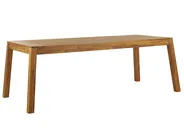 Garden Dining Set 6 Seater LIVORNO Acacia Wood Brown_796755