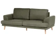 Living Room Set 4 Seater KILDAL Fabric Green_1058847