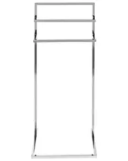 Towel Stand MELINCUE Metal Silver_1050173