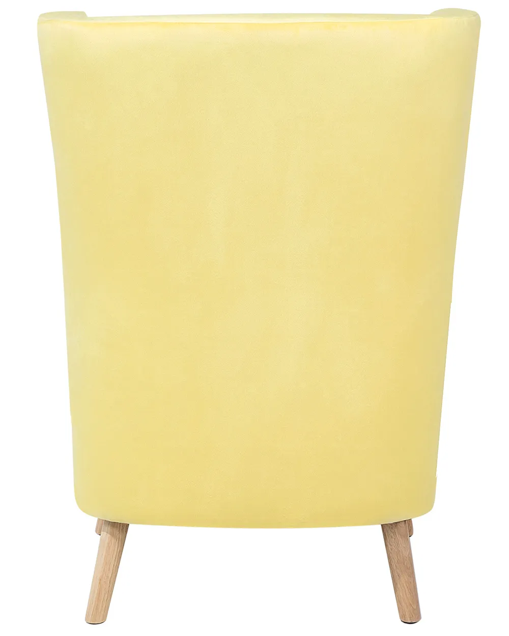 Wingback-tuoli ONEIDA Sametti Keltainen_698262