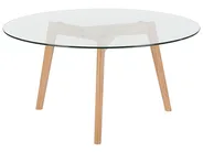 Coffee Table MINNESOTA Glass Transparent_745235