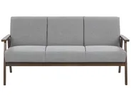 Sofa 3 Seater ASNES Fabric Grey_786837