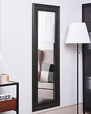 Wall Mirror LUNEL 51 cm 141 cm Black_1177790