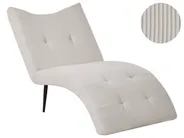 Chaise Longue QUILLY Corduroy Taupe_1096000