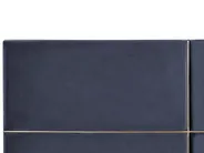 Ottoman Bed VERNOYES Velvet Black 160 x 200 cm (EU King Size)_861453