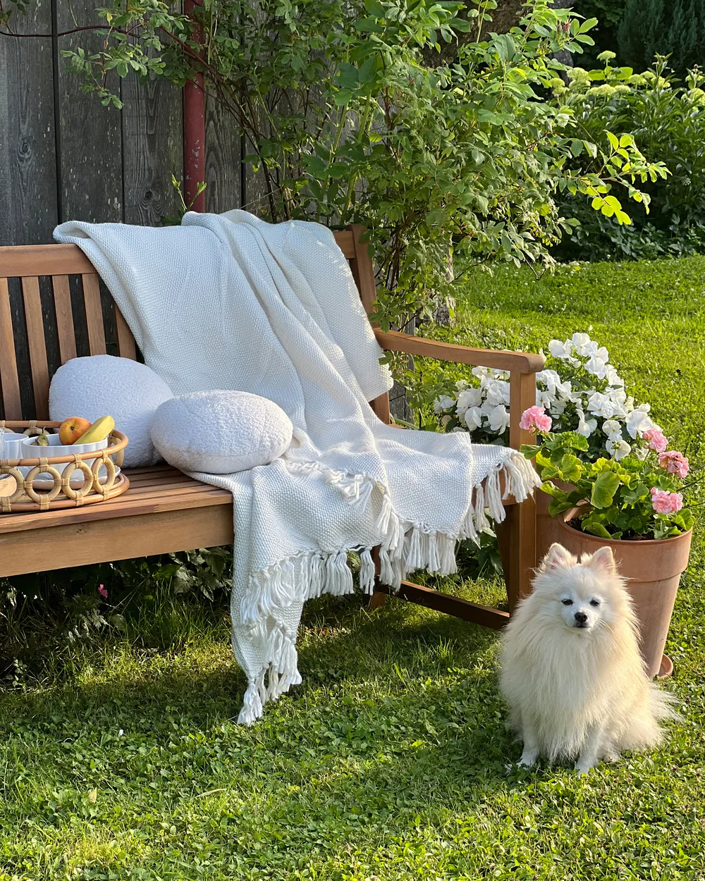Blanket CHAOHANI Fabric 150 x 200 cm Off-White_929935