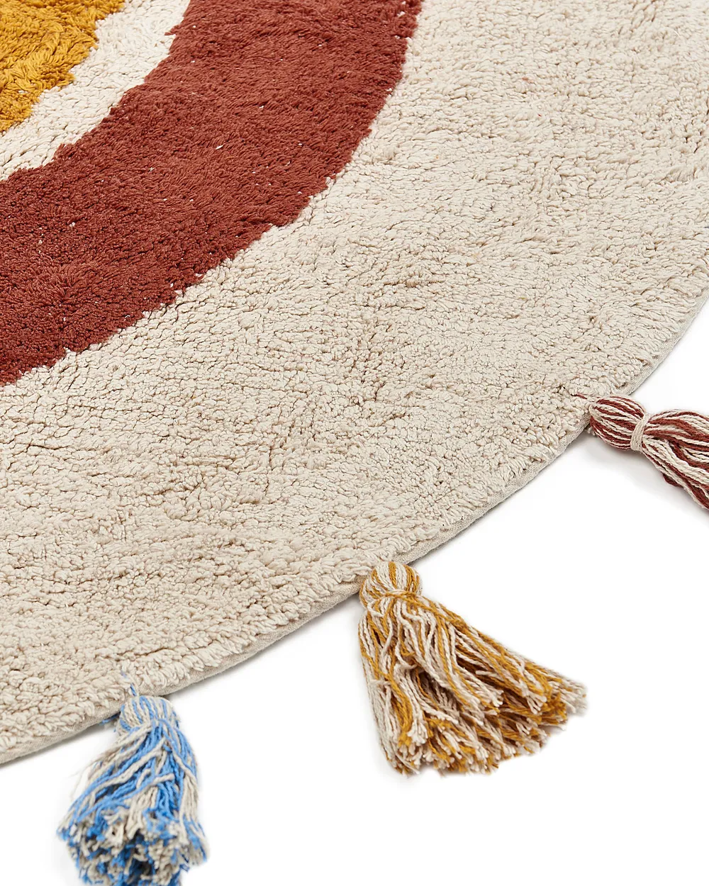 Kids Rug YAGCI Multicolour ø 120 cm Cotton_840061
