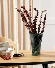 Blomvas MARPISSA 26 cm Glas Mörkgrön_838293