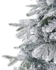 Artificial Snowy Christmas Tree TOMICHI 210 cm White_782995