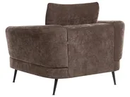 Soffgrupp 3-sits KJAER Chenille Mörkbrun_1006642