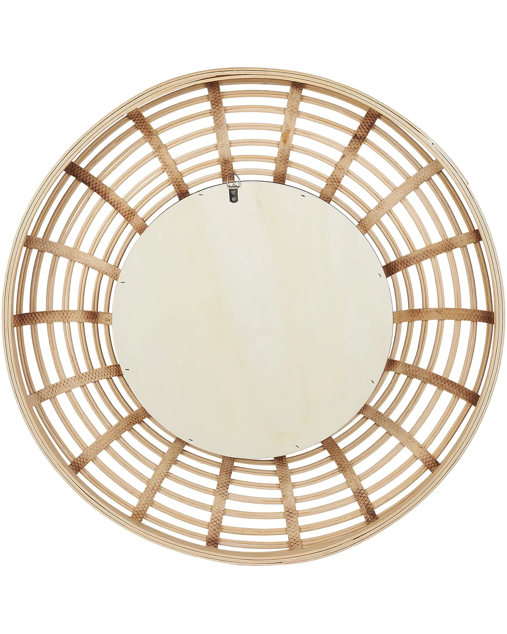 Wall Mirror HANUA 60 cm 60 cm Bamboo Natural_904483