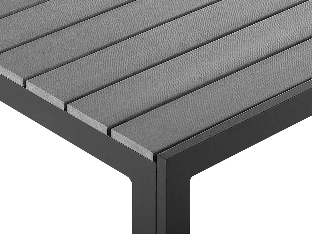 Garden Dining Set 6 Seater COMO Grey_741502