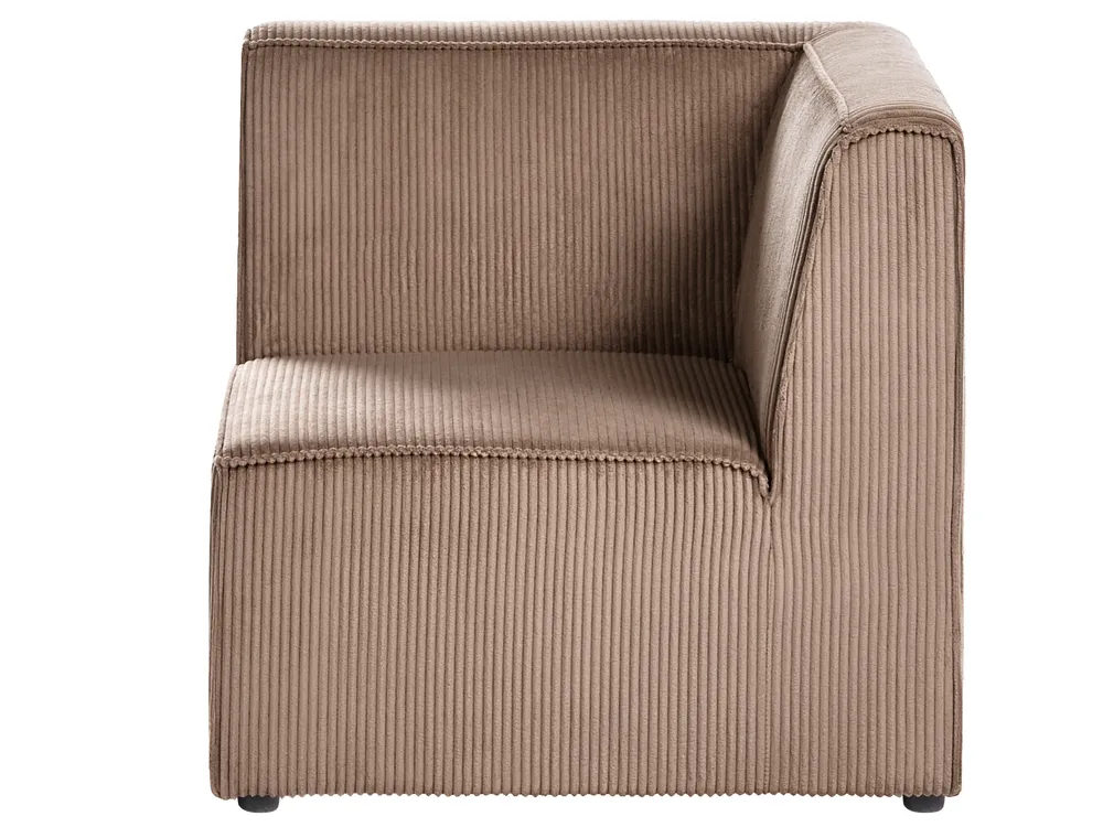 Moduulisohva 2-istuttava LEMVIG Vakosametti Tumma beige_1053268