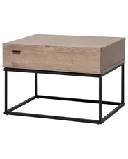 1 Drawer Bedside Table CAIRO Taupe_682740