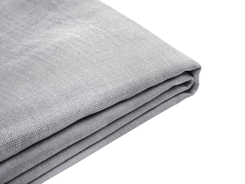 Sängynrungon päällinen FITOU 120 x 200 cm Vaaleanharmaa