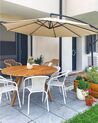 Riippuva aurinkovarjo 300 cm RAVENNA Vaaleanbeige