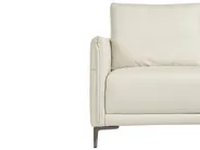 Living Room Set 6 Seater CILENS Fabric Light Beige_1117302