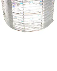 Set med 3 juldekorationer LED JULSO 20/25/30 cm Julklappar Silver_1025423