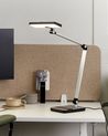 LED-skrivbordslampa LACERTA med trådlös laddare Metall Silver