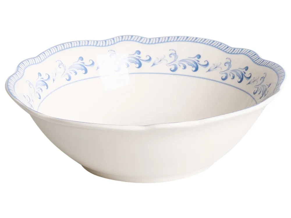 Set med 12 matserviser LOVAGE Porslin Vit_1069093