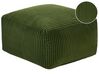 Pouffe MUKKI Cotton Dark Green