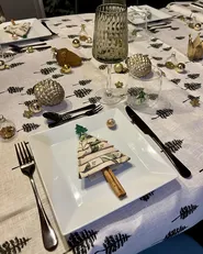 Kuusenkoristesetti 6 kpl AMBRE Lasi Kulta_953263