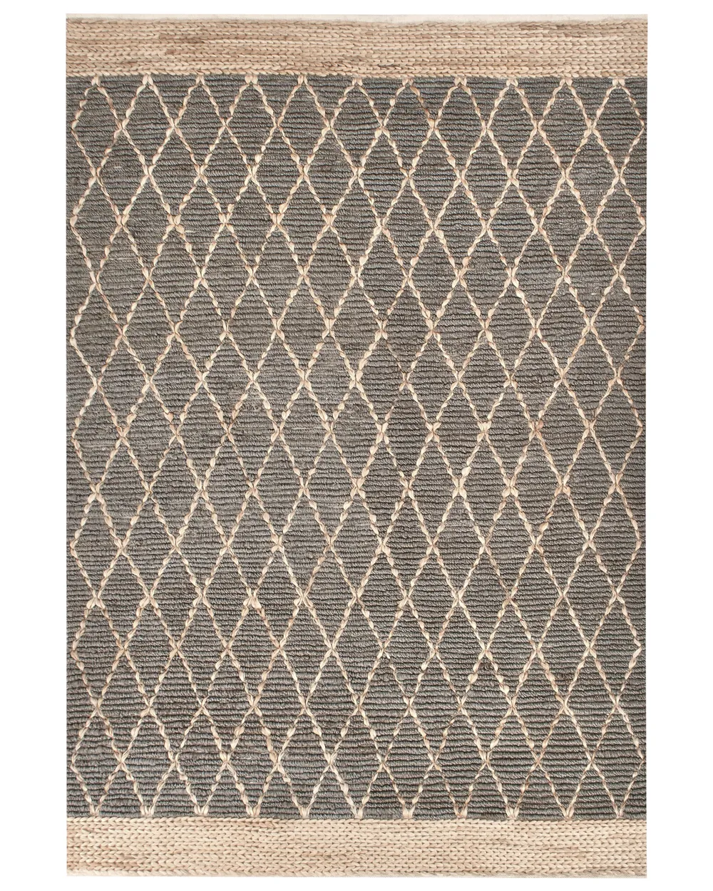 Rug TELLIKAYA Grey 200 x 300 cm Jute_991636