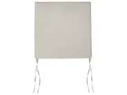 Set of 8 Garden Chair Cushions SASSARI PREMIUM 46 x 46 cm Taupe_990939