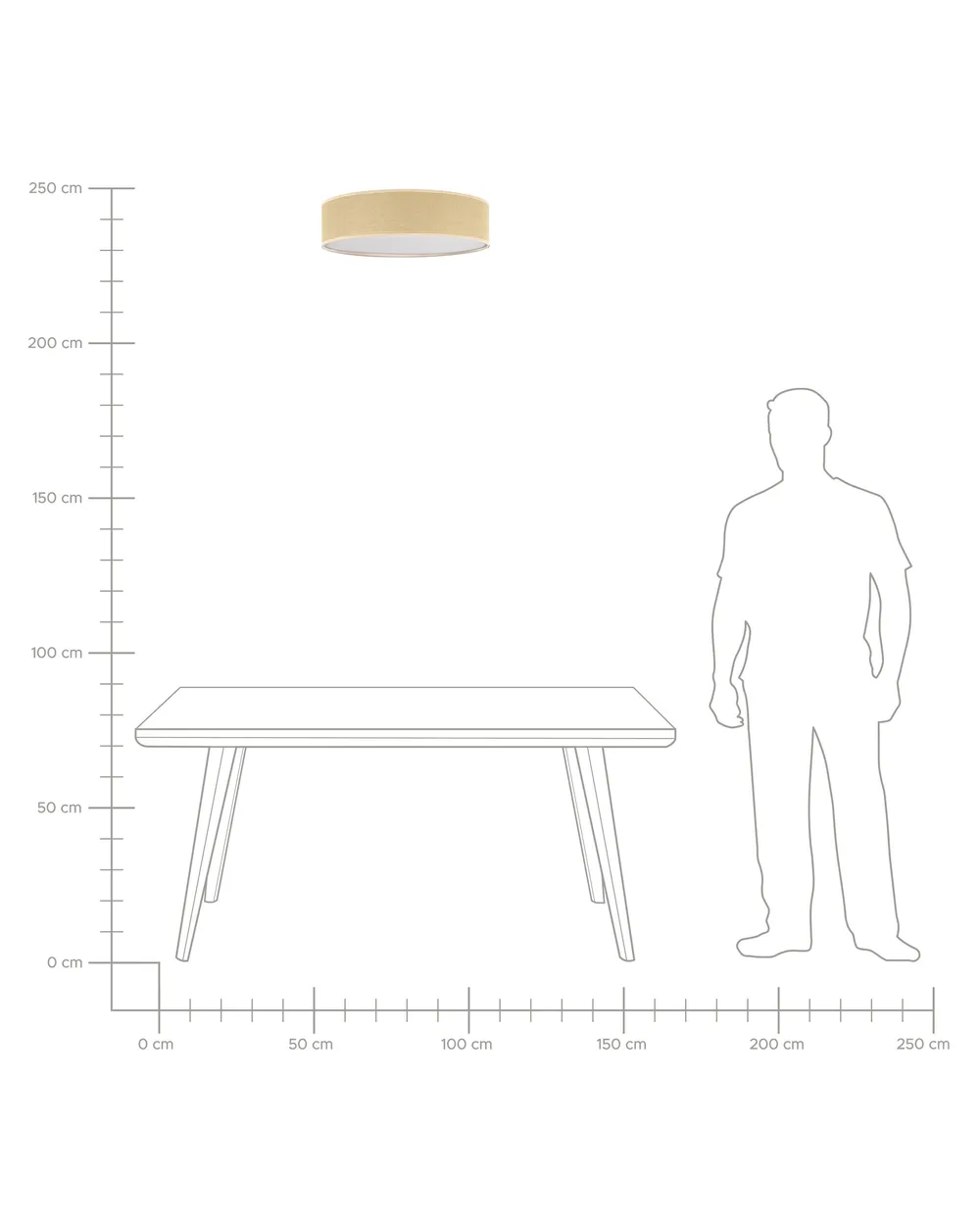Ceiling Lamp MAGNO Natural_871434