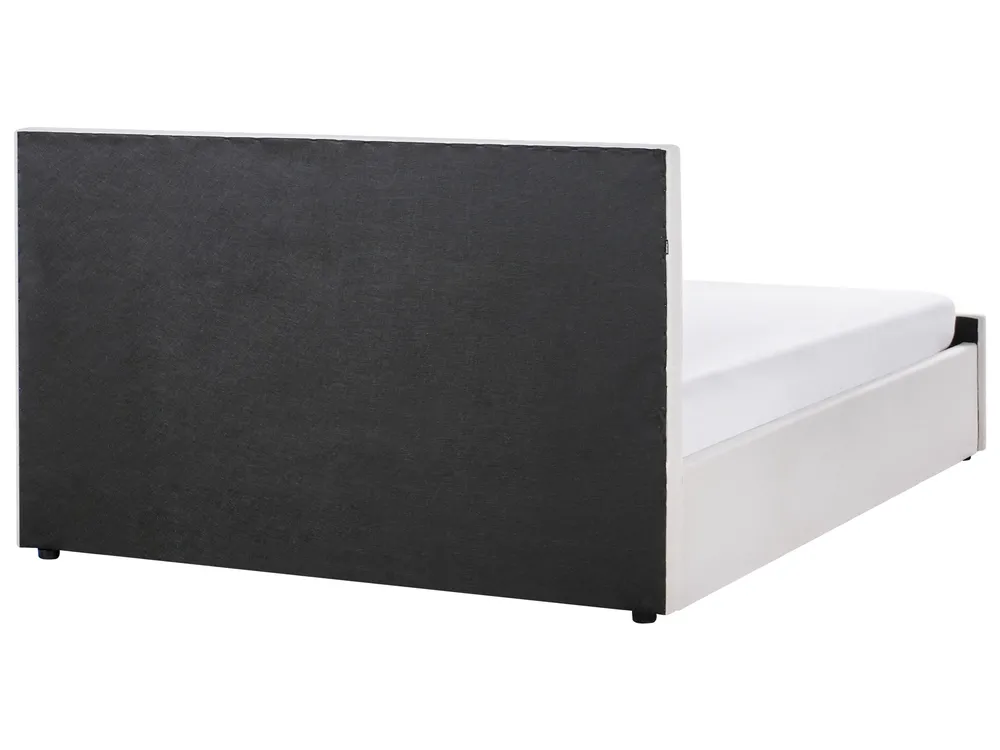 Ottoman Bed AMIENS Fabric Beige 180 x 200 cm (EU Super King)_976111