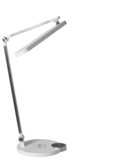 LED Desk Lamp CAROY with Wireless Charger White_1018926