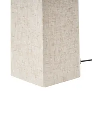 Golvlampa DEMBI Konstlinne Ljusbeige_1017146