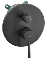 Concealed Shower Set with Rainshower PUELO Black_1000148