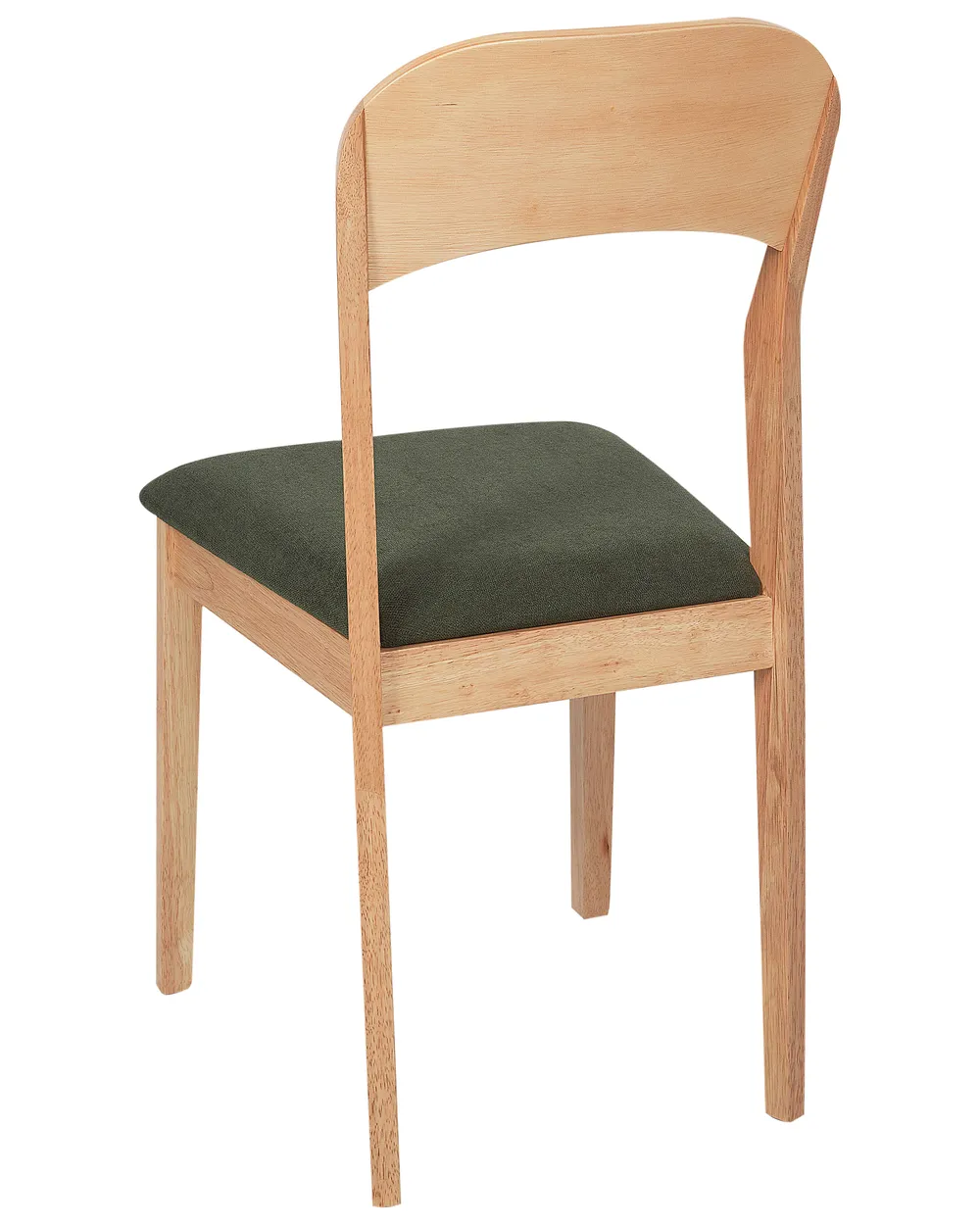 Set of 2 Dining Chairs ALVIN Wood Light Brown_926624