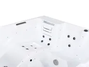 Ulkoporeallas LED-valolla OZOGOCHE Harmaa_1081884
