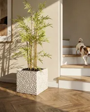 Plant Pot FEIYAN 44 cm Light Beige_1049800
