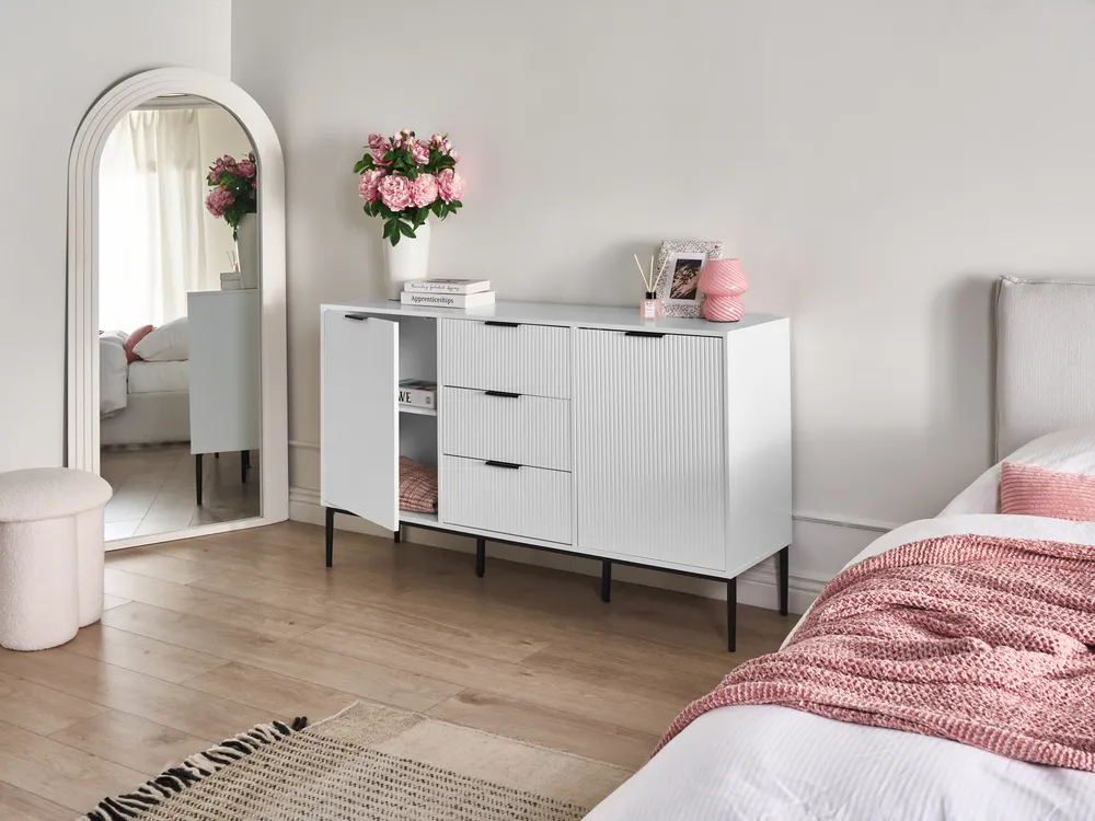 Skänk med 2 dörrar LEDUC Vit_1025060