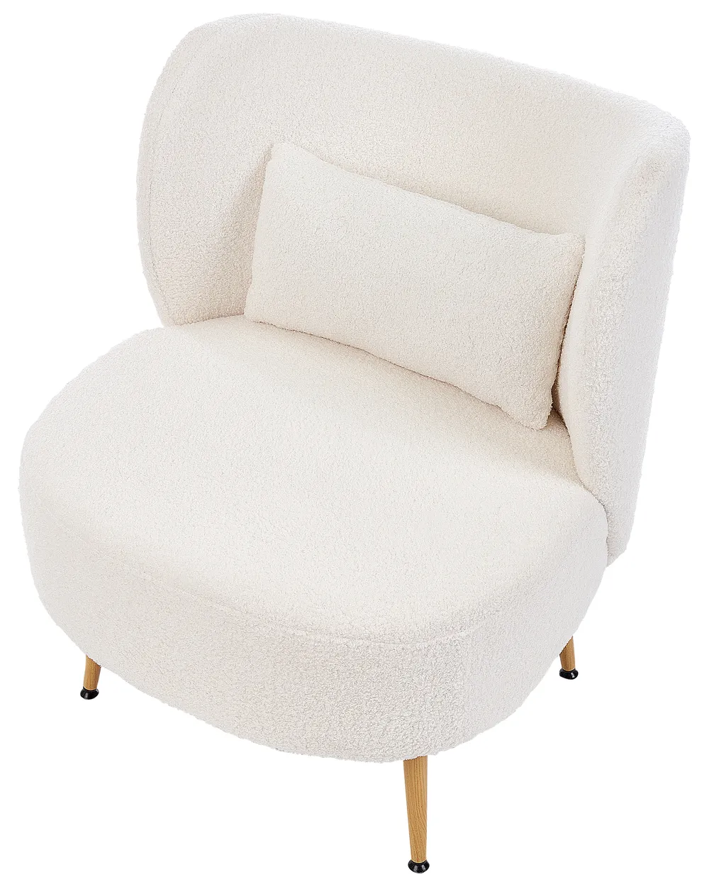 Armchair OTSBY II with Cushion Boucle Off-White_942025