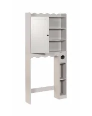 Tvättmaskinsskåp/Toalettförvaringsskåp PENON 80 cm Ljusbeige_1172675