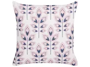 Set of 2 Outdoor Cushions TORRETTA Plant Pattern 45 x 45 cm Off-White_881266