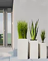Plant Pot DION 26 cm Light Beige