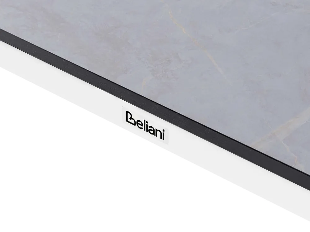 Garden Dining Table TOLENTINO 180 cm 90 cm Stone Effect Light Grey_1038743